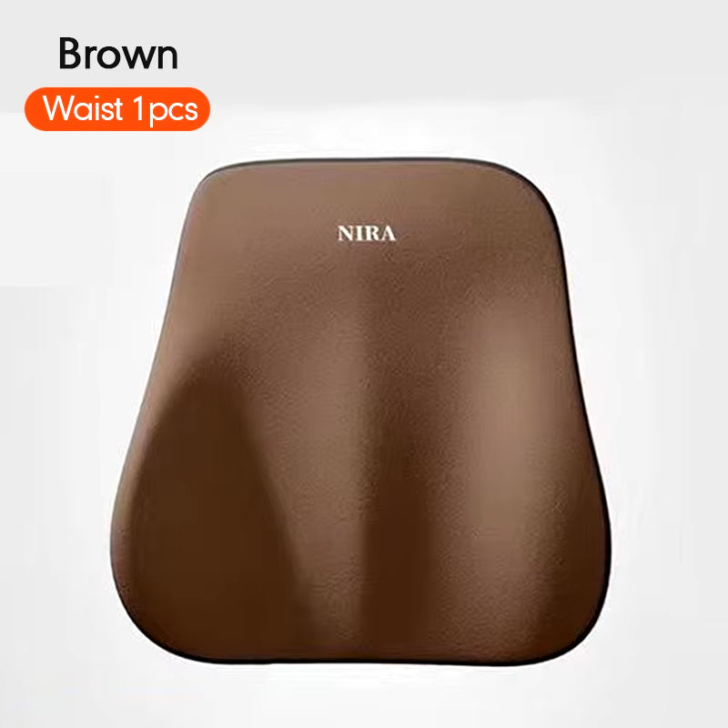 Car Headrest Lumbar Support Lumbar Cushion Memory Foam Cushion Backrest Lumbar Pillow Car Comfortable Neck Pillow Car Accsesorie