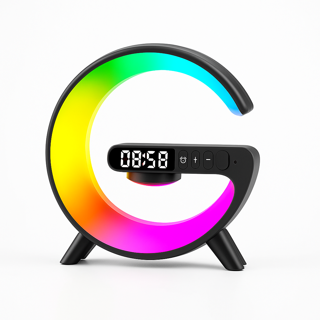 GlowCharge™ 5-in-1 Wireless Charging Station & Night Lamp
