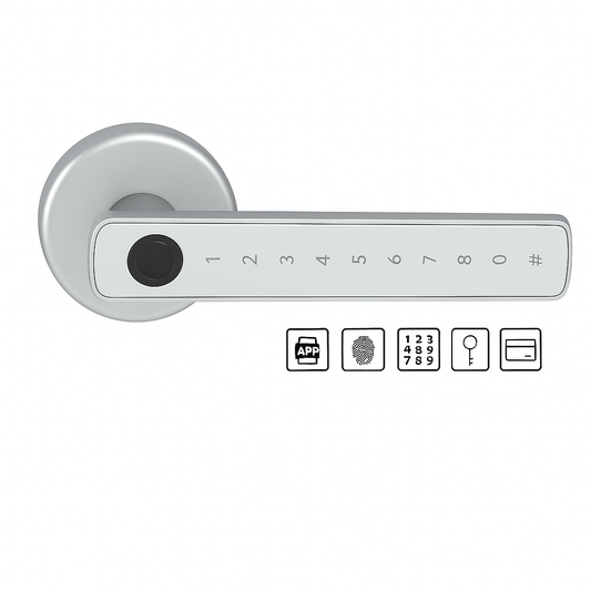 RAYKUBE™ Smart Door Lock with Fingerprint & Touch Keypad