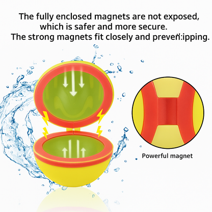 HydroSnap™ Water Balls – Refillable with Magnetic Seal, Ready in 1 Second