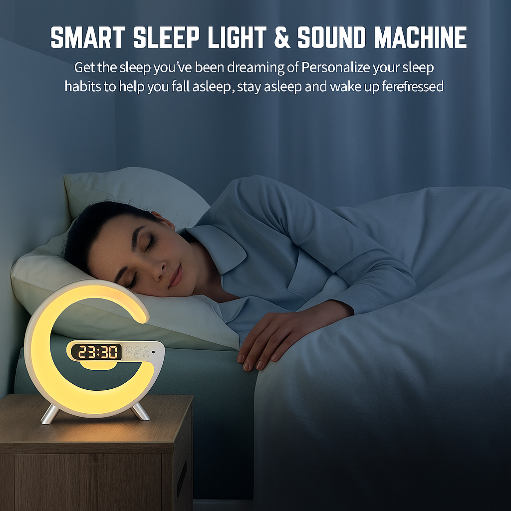 GlowCharge™ 5-in-1 Wireless Charging Station & Night Lamp