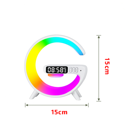 GlowCharge™ 5-in-1 Wireless Charging Station & Night Lamp