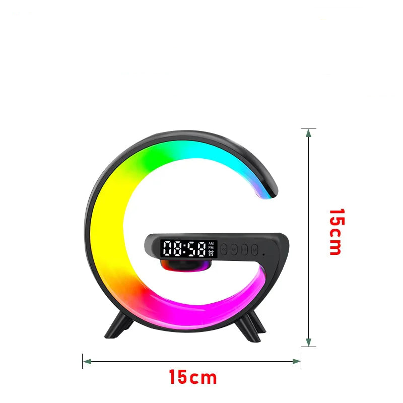GlowCharge™ 5-in-1 Wireless Charging Station & Night Lamp